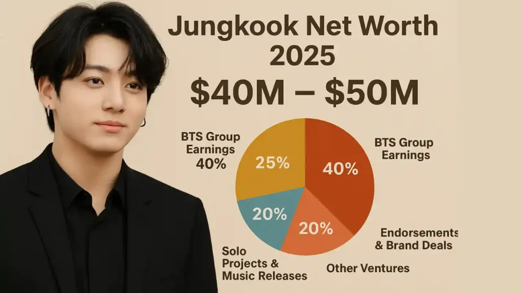 BTS Jungkook Net Worth 2025 The Golden Maknae’s Fortune Revealed