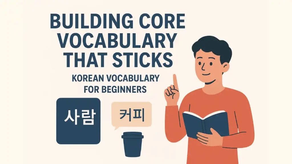 Korean Vocabulary for Beginners