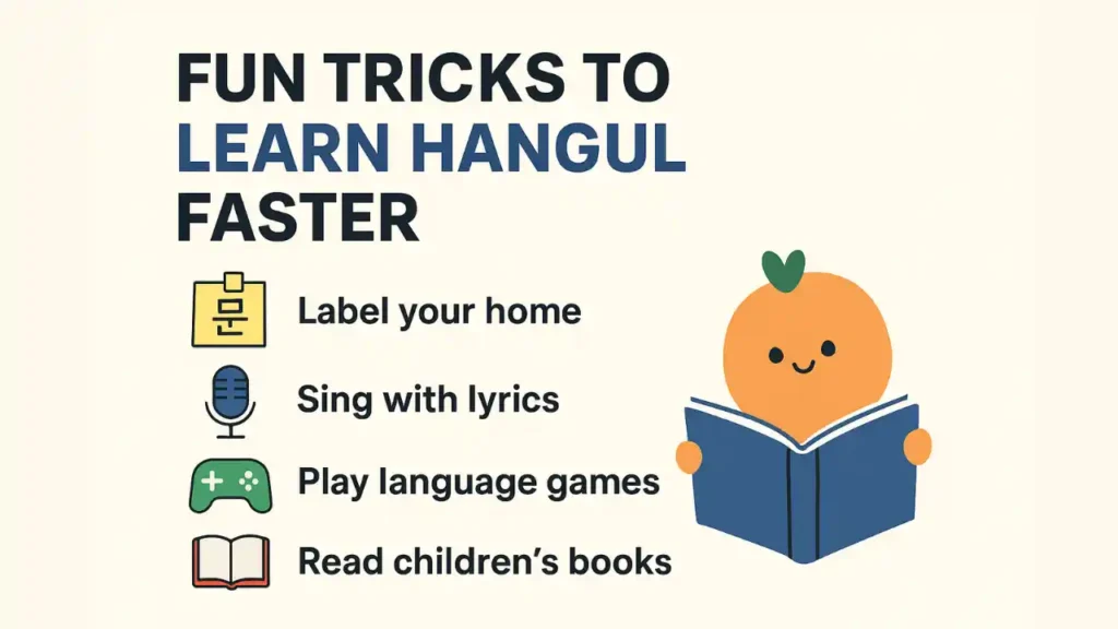 Fun Tricks to Learn Hangul Faster A Beginner’s Guide to the Korean Alphabet