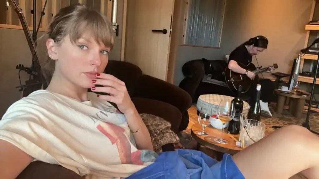 Taylor Swift Delights Fans with BTS Songwriting Shots from ‘The Life of a Showgirl’ Album Release