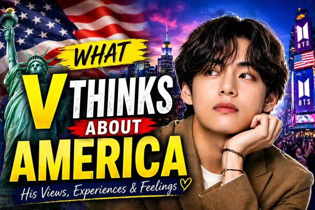 What V Thinks About America: A Deep Insight Into His Views, Experiences & Feelings