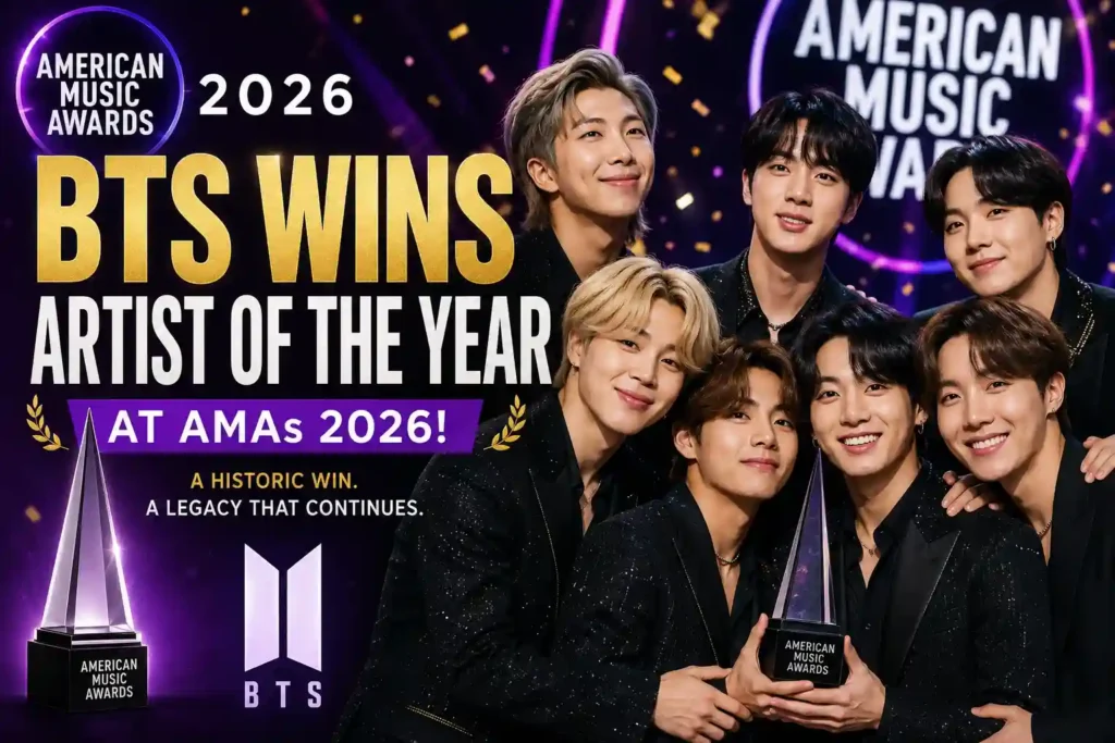 BTS Wins Artist of the Year at AMAs 2026: A Historic Victory That Proves Their Global Dominance