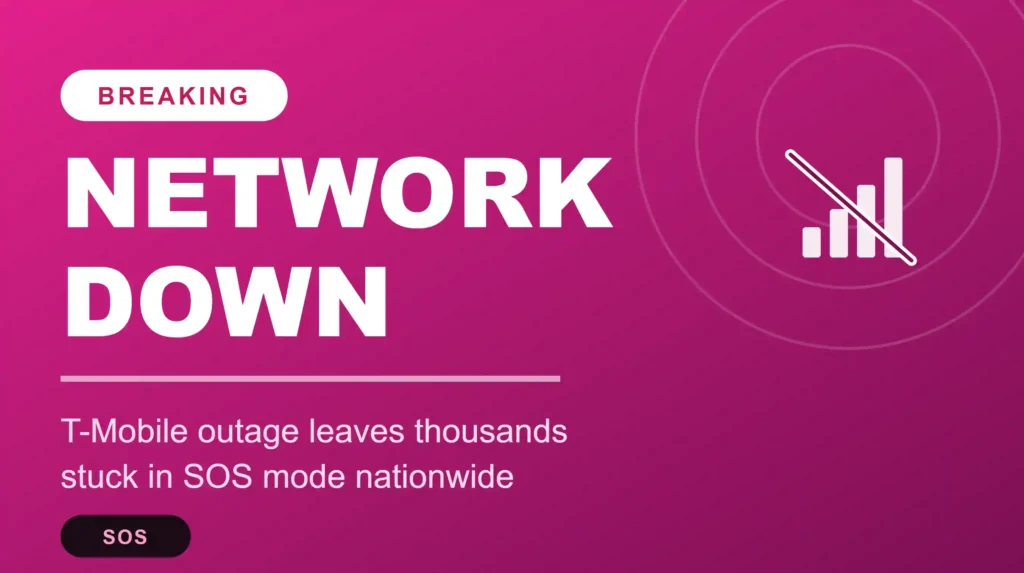T-Mobile Outage What Happened, Why Phones Showed SOS Mode, and What To Do Next Time